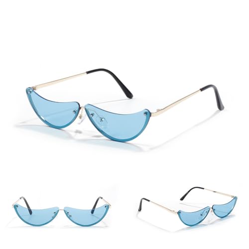 Lunettes de soleil UV400 demi-monture pour éliminer la fatigue visuelle - 5