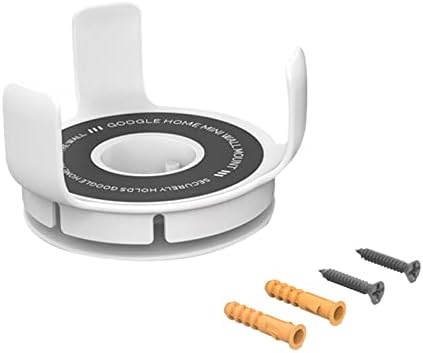 Outlet Wall Mount Holder for Google Home Mini | Space-Saving Accessories with Cord Management | Designed for Google Home Mini Voice Assistant Wall Mount Hanger Stand