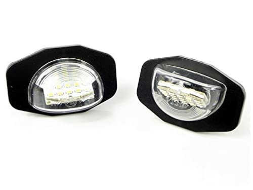 EinParts Lámparas LED para matrícula EP39 ideales para viajes nocturnos seguros por carretera 2