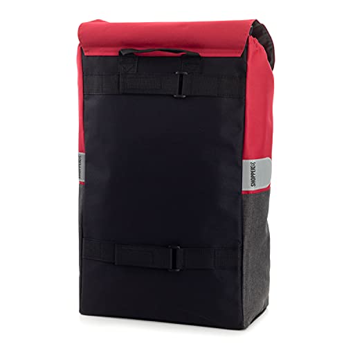 Andersen Einkaufstrolley - klappbar - 36 Liter - belastbar 40 kg - Stahlgestell - Trolley - Rad Ø 15 cm - Scala Shopper Ebba rot – Bild 6