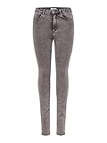 Vaqueros de cintura alta Only Onlroyal HW SK Jeans Bj, Grey Denim, L para Mujer