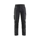 Noir/gris foncé Blaklader 71951330 Pantalon DE Service pour Dames avec Stretch, Noir/Gris foncé, Taille C46