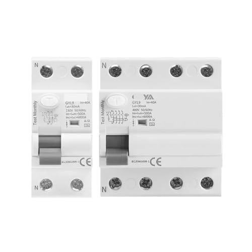 Disjoncteur différentiel 63A 30mA Type A-SI électromagnétique temporisé 2P - 2