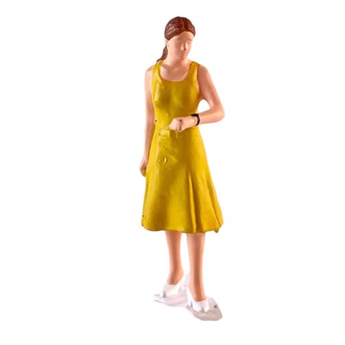 Figurines 1:64 en résine miniatures pour diorama et décoration de bureau - 6