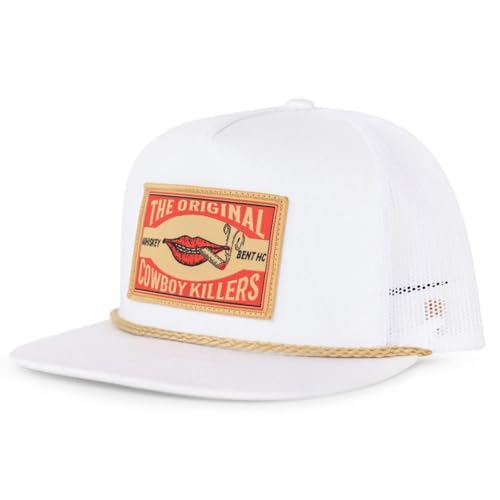 Image of WHISKEY BENT HAT CO. Matchbox - Original Cowboy Killers 5-Panel Meshback Snapback Hat