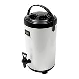 Isoliergetränkespender aus Edelstahl 12L mit elektronischem Thermometer