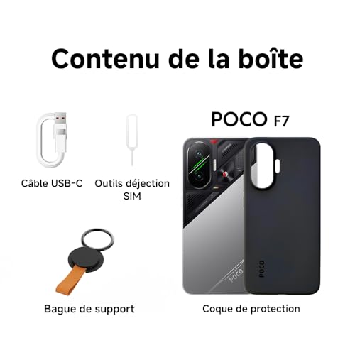 POCO F7 12+512 White (No Power Adapter Included) – Image 4