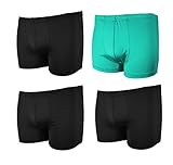 Frank Fields 4 Boxershorts Herren Boxer 8/XXL - Mix 11- mikrofaser Herren Boxer microfaser Unterhosen männer Retropants größe grösse M L XL XXL