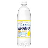 サンガリア 伊賀の天然水 強炭酸水レモン 1000ml×12本