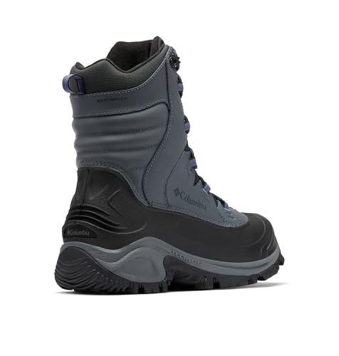 Columbia Columbia Mens Bugaboot III Waterproof Snow Boot, Graphite/Black, 9