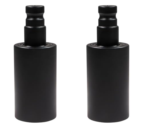 Mytee Products 2 Pack Excavator Track Top Roller for 265-7675, Caterpillar Excavator Compatible - Black Forged Carbon Steel - Shaft Diameter: 1-3/16?, 304CCR, 305CCR, 305E