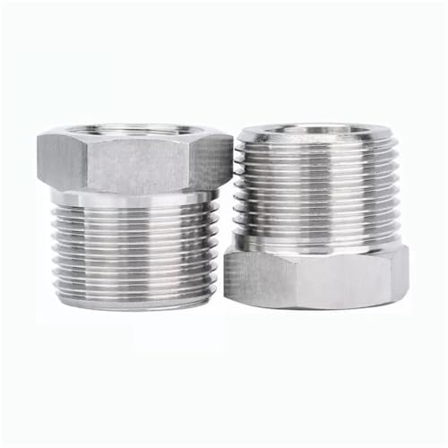 Buje reductor para arreglar fugas y adaptar roscas de tubería NPT3/4 a NPT1/4 de forma segura 5