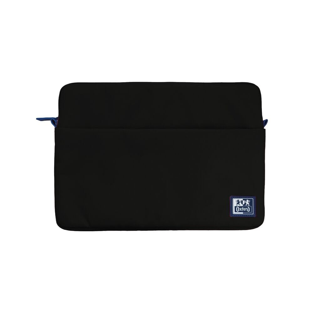 Oxford, Funda para Portátil Young Proof, 15,6 Pulgadas, 37,5x26,5x5cm, Color Negro