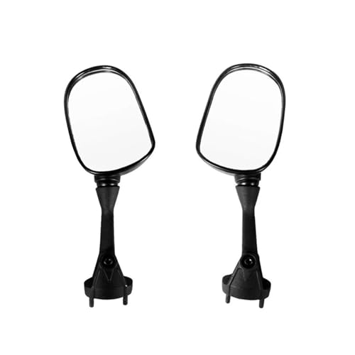 Espejos retrovisores para Kawasaki Ninja ZX10R y ZX6R un par de retrovisores negros para moto