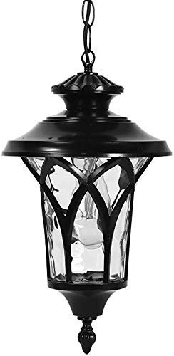 Lampe de plafond extérieur en verre pour sécuriser vos couloirs
