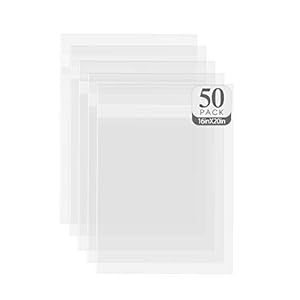 Golden State Art 41x50cm Klarsichthüllen 50 Stück