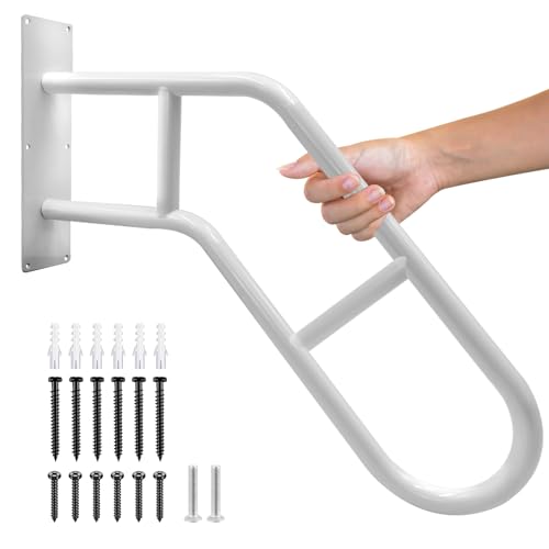 FSA or HSA Eligible Outdoor Handicap Grab Bar White, Hand