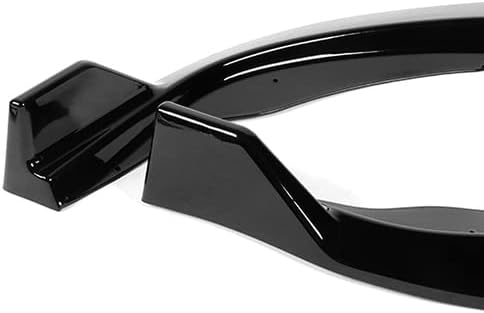 3 Pieces Front Bumper Lip Spoiler Splitter Side Body Kit Trim Protection Compatible with 2015-2017 Toyota Camry, 2016 (Painted Black)