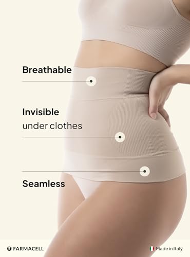 Faja moldeadora de cintura para mujer con control de barriga y costuras planas 4