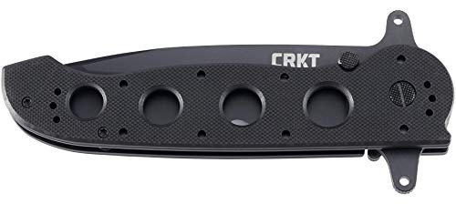 Image of CRKT M21-14SFG Folding Knife with Liner Lock: 1.4116 Veff Serrations Blade, G10 Handle, Reversible Pocket Clip, M21-14SFG