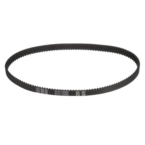 HiPicco HTD 5M Timing Belts, 650mm Pitch Length x 15mm Width x 3.8mm Height