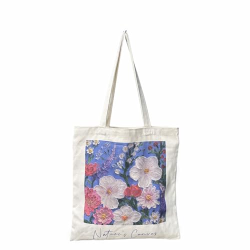 Aesthetic Tote Bag for Women Reusable Grocery Bags for Vacation, Shopping, Travel, Beach Red