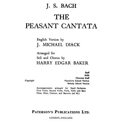 Peasant Cantata for Mixed SATB Choir