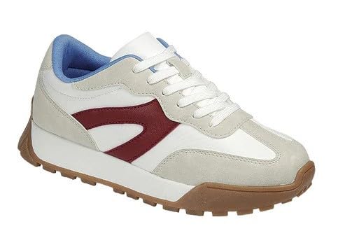 Forever Link Women's Lugged Sole Lace Up Sneakers Round-13