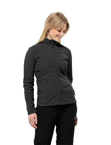 Jack Wolfskin Damen Taunus Fz W Fleece-Jacke, Schwarz, XL EU