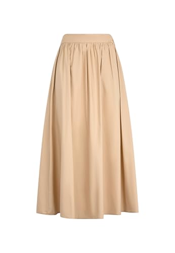  Liu Jo Donna Gonna Lunga Cotone Beige Scuro 40