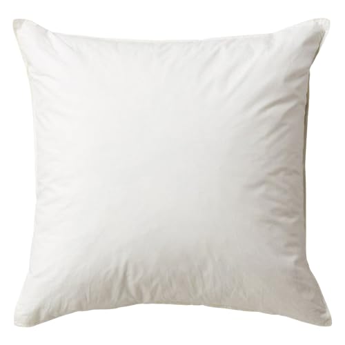 Amazon.co.jp: [MUJI 無印良品] 防ダニ 羽根クッション 55×59cm 良品