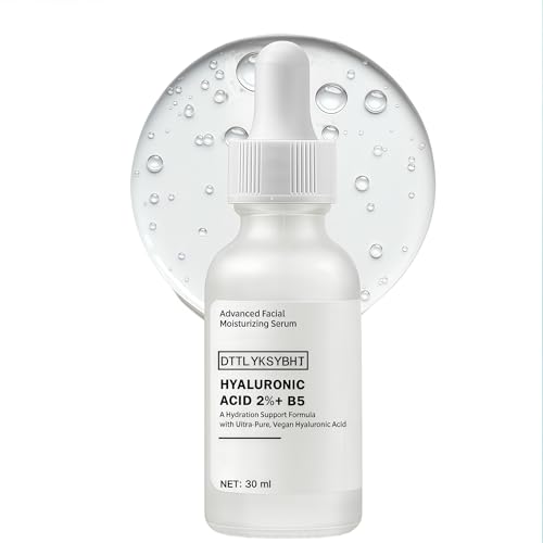 2% Hyaluronic Acid +B5 (Vitamin) Serum for Face - Hydrating & Plu...