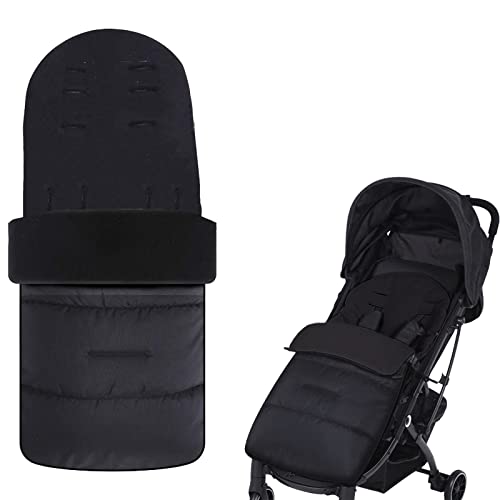 Fußsäcke für Kinderwagen Winter Thermo Fußsack Schlafsack Kinderwagenfußsack Wasserdicht Babyfußsack Universal für Buggys Babyschale mit 2 Kinderwagenhaken Cover