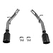 Flowmaster 817850 American Thunder Axle-Back Exhaust Kit 2.5 Inch 409 Stainless Steel 4.5 Inch Black 304 Tips Compatible with 2019-2024 New Body Ram 1500 5.7L 2/4WD except Factory Single Tailpipe