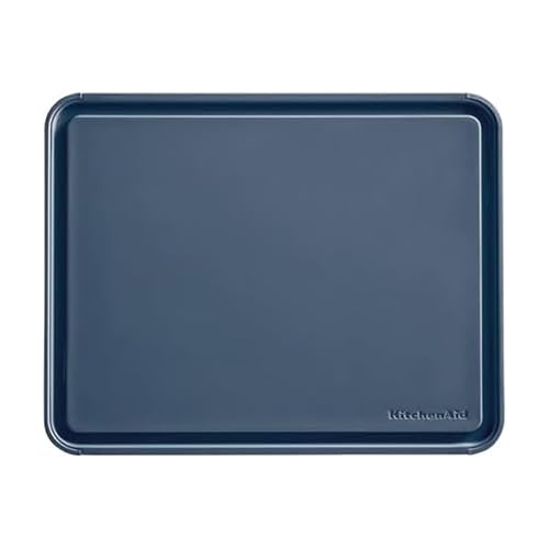 Tabla de cortar KitchenAid de plástico 27.9x35.6 cm azul miniatura 1