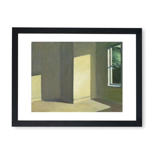 Edward Hopper Soleil dans une pièce vide affiche encadrée finition premium