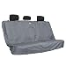 Kurgo Waterproof Extended Width Dog Car Bench Seat Cover for Trucks and SUVs, Charcoal Grey