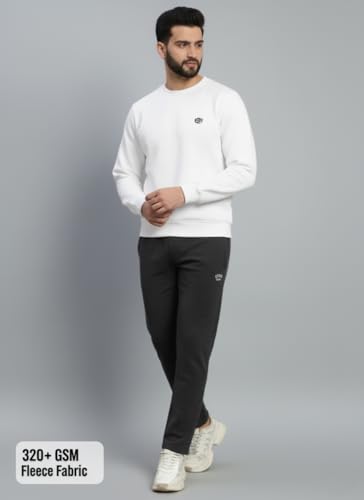 Image of ENDEAVOUR WEAR Men's Warm Fleece Straight Fit Trackpants