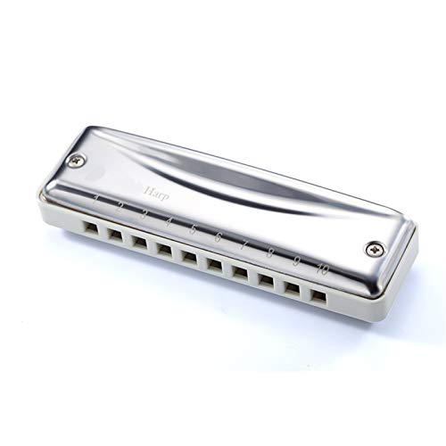 KIRANDIE Harmonica 10 Trous Touche d’orge de la Bouche diatonique de la Harpe de Blues de Blues de C/D/E/F/G/A/BB for… - Les Beatles, Paul McCartney, John Lennon, RIngo Starr, George Harrison KIRANDIE Harmonica 10 Trous Touche d'orge de la Bouche diatonique de la Harpe de Blues de Blues de C/D/E/F/G/A/BB for…