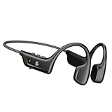 Bayhanc Bone Conduction Headphones, Open Ear Bluetooth Headphones, IPX6 Sweat Resistant, Bluetooth V5.4, 8H Playtime, Comfortable Fit Wireless Earbuds for Running, Gym, Cycling, Outdoor, Black