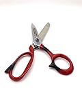  ROBUSO Elastic Schneiderschere  Microverzahnt  Hochwertige Stoffschere  Textilschere  Schere aus C60 Kohlenstoffstahl  Geschmiedet und Gehärtet  Hergestelt in Solingen  23,5 cm – 9\