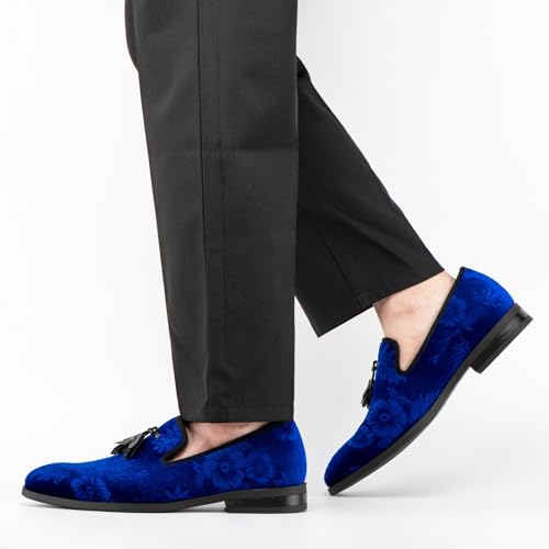 Image of JITAI Men's Fashion Loafers Wedding Shoes Loafers for Men Party Shoes