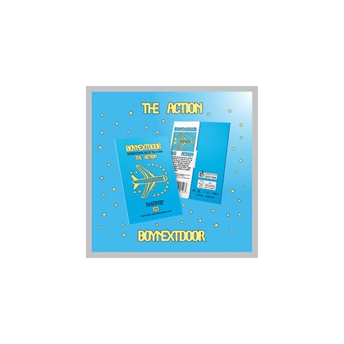 BOY'NEXT'DOOR The Action 5th EP Album �A���o�� with Tracking Sealed �؍��� BND (Weverse Album �A���o��s Version)