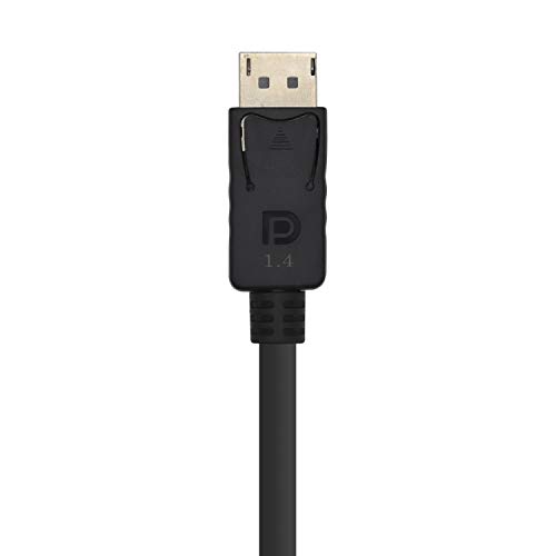 AISENS - A149-0391 - DISPLAYPORT CABLE V1.4 8K @ 60HZ, DP/M-DP/M, Black, 3.0M, único - Image 3