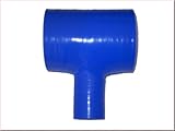 4 Lagig Materialstärke:5mm Silikon T-Stück 45mm 25mm Ladeluftkühler Turbolader Blow Off Ventil