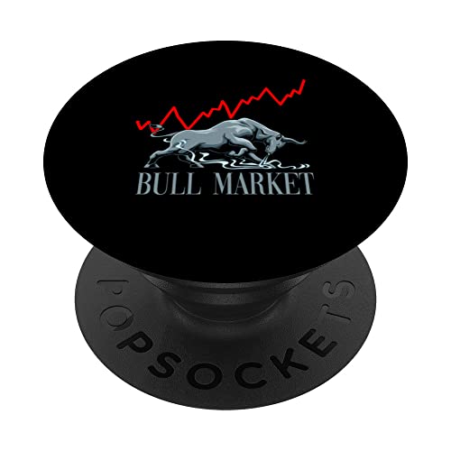 Bull Market Stock Investing PopSockets PopGrip Intercambiable