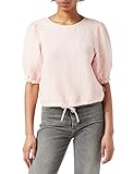  Wrangler Puff Sleeve Shirt Camisa, Rosa, X-Small Womens