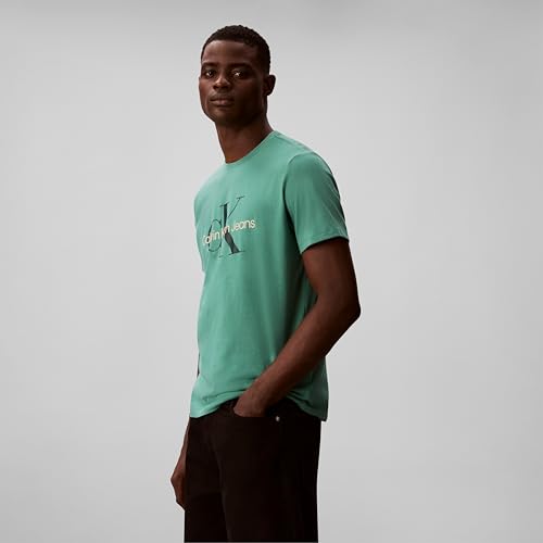 Image of Calvin Klein Men's Monogram Logo Crewneck T-Shirt