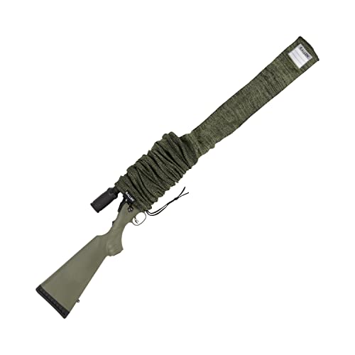 Allen Company 52" Gun Sock with writeable ID Label, 52" Rifles with Scopes & Shotguns, Green
