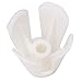Plastic Coil Claw Thread Spool Cone Holder Coil Claw DIY White Sewing Accessories for Janome 644D 744D Serger Overlocker Sewing Machine 8 Pack
